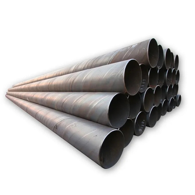 Oil Pipeline Spiral Welded Steel Pipe Astm A252 Large Diameter Structure