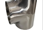 DIN 1/2-24 INCH B16.9 Straight Reducing Tee Pipe Fitting Rust Resistance