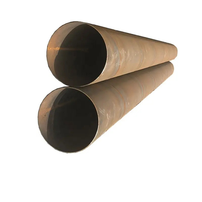 SSAW Steel Tube 609mm Carbon Steel Helical Seam Spiral Pipe For Oil Gas Pipeline