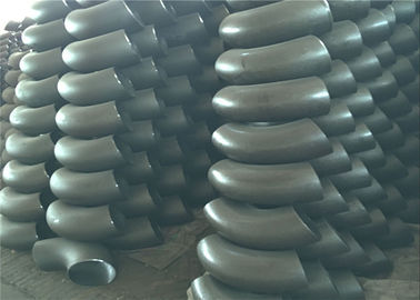 Seamless Pipe Fittings Carbon Steel Semi Round Head Elbow With Long Radius