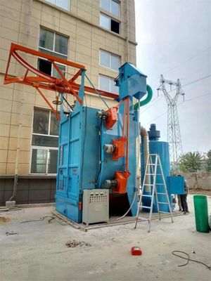 7.5kw Hook Type Burnishing Shot Blasting Machine